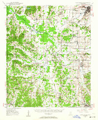 1949 Map of New Albany, MS — High-Res Pastmaps